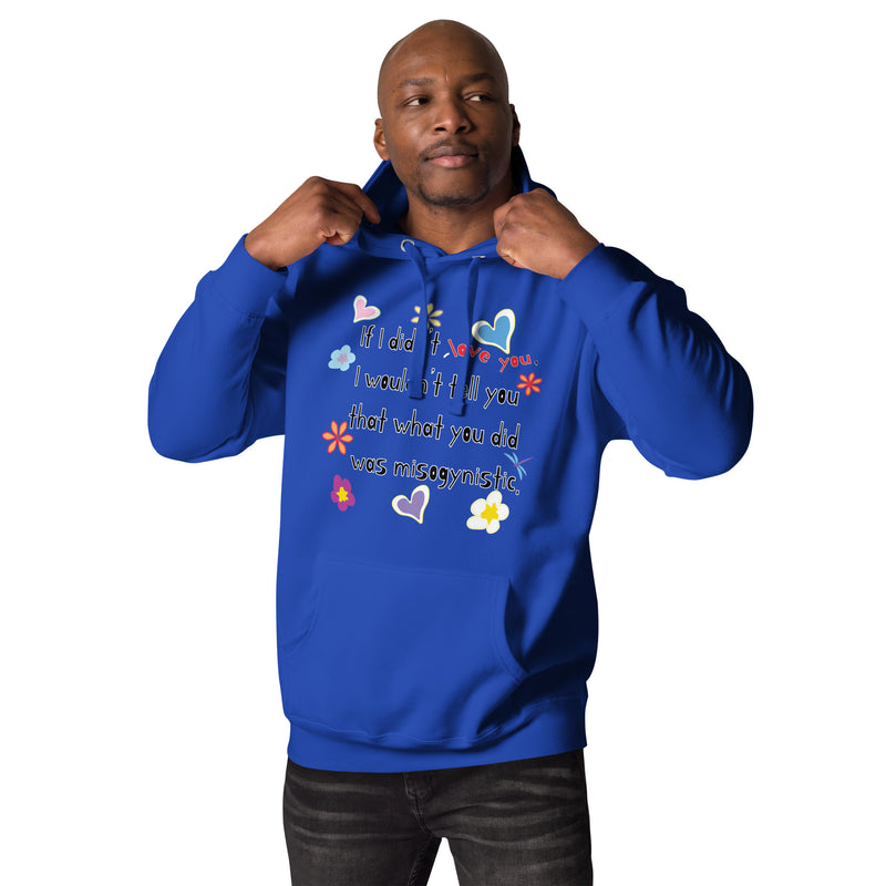 Love Wins | Anti-Misogyny Hoodie | Black Queer Pride