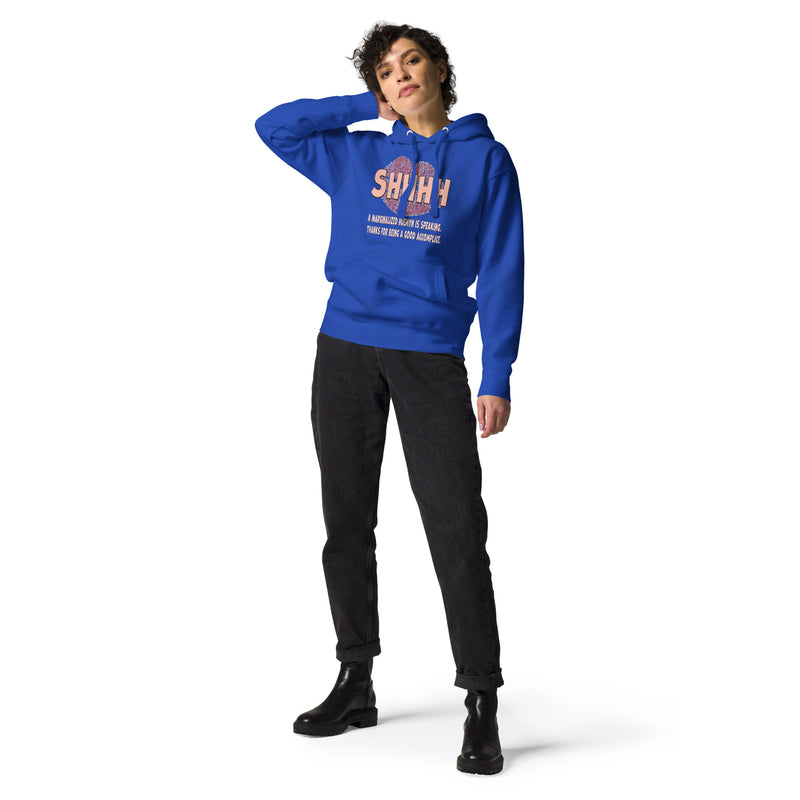Shhh! Hoodie | Queer Pride Apparel