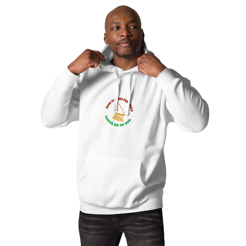Never Let White Supremacy Sneak Up On You Hoodie | Black Protest Art