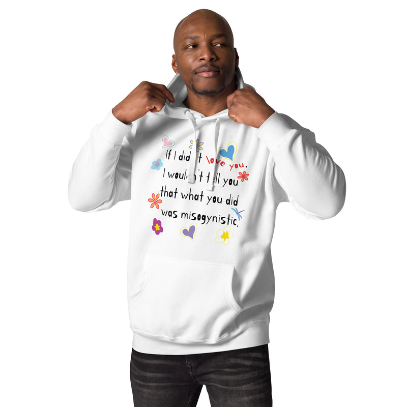 Love Wins | Anti-Misogyny Hoodie | Black Queer Pride