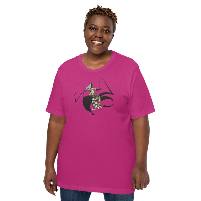 Carried Away T-Shirt | Black Queer Art