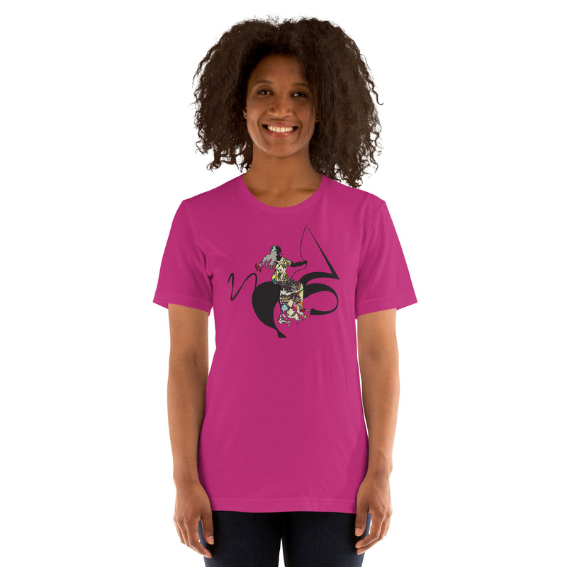 Carried Away T-Shirt | Black Queer Art