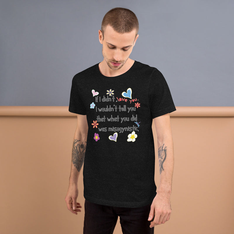 Love Wins | Anti-Misogyny T-Shirt | Black Queer Pride