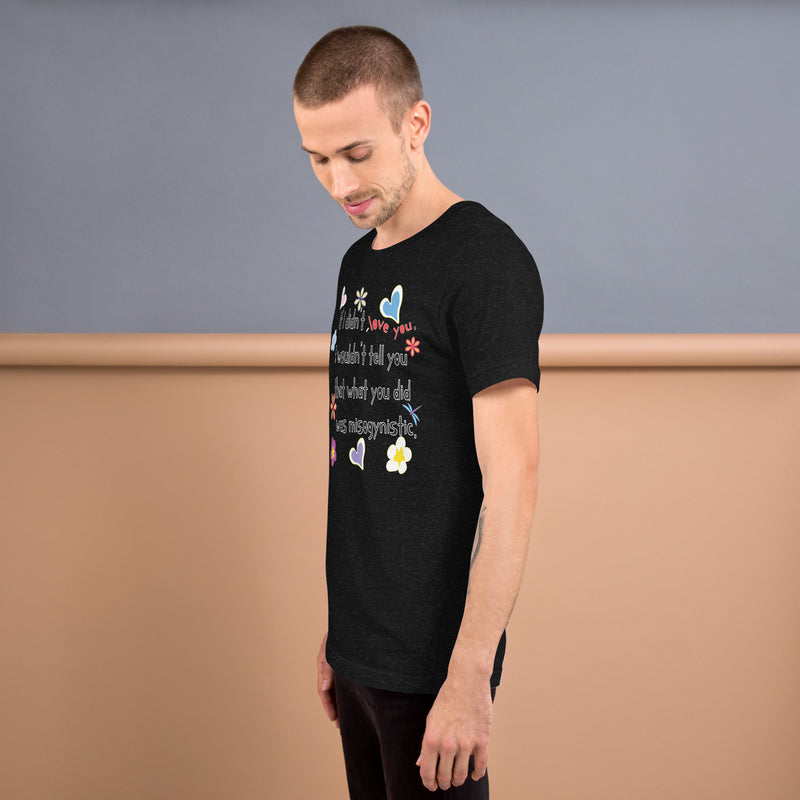 Love Wins | Anti-Misogyny T-Shirt | Black Queer Pride