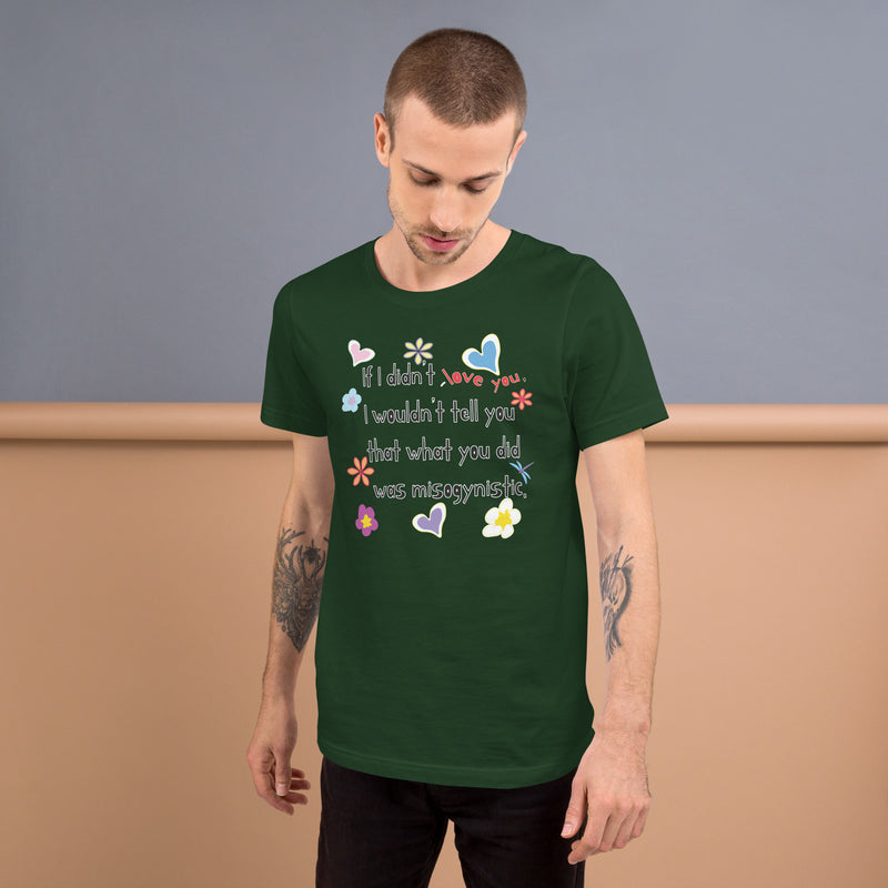 Love Wins | Anti-Misogyny T-Shirt | Black Queer Pride