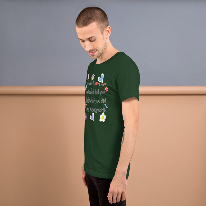 Love Wins | Anti-Misogyny T-Shirt | Black Queer Pride