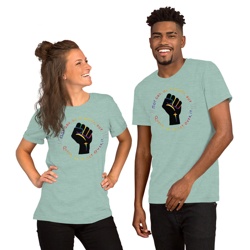 Get Used To It T-Shirt | Queer Pride Apparel