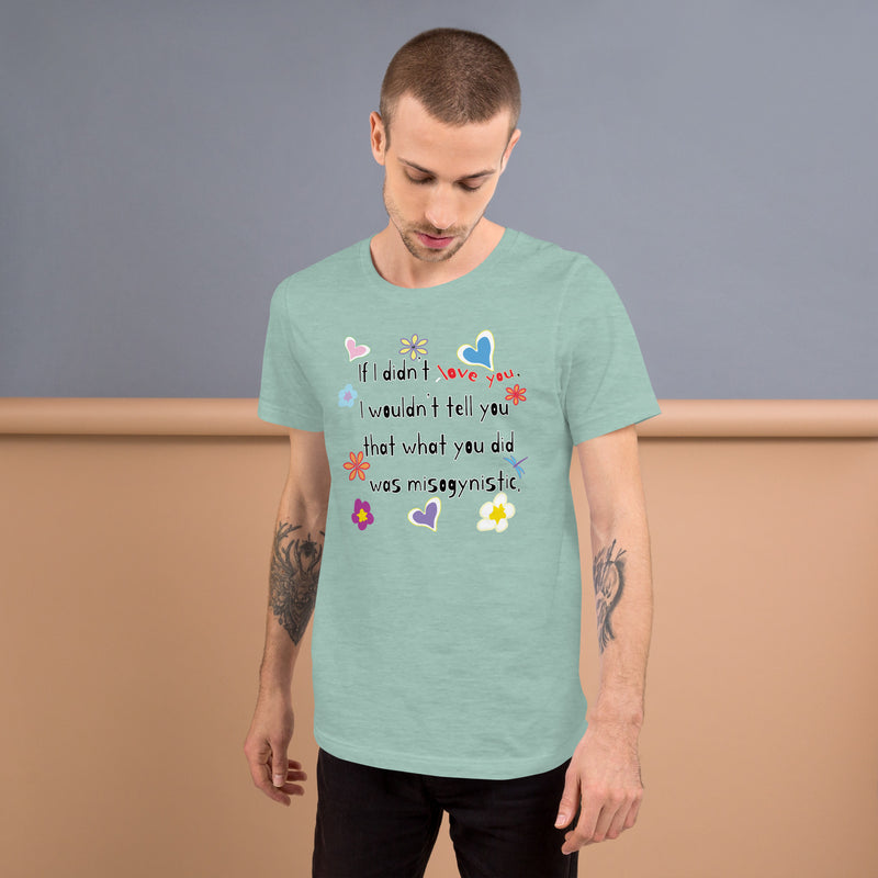 Love Wins | Anti-Misogyny T-Shirt | Black Queer Pride