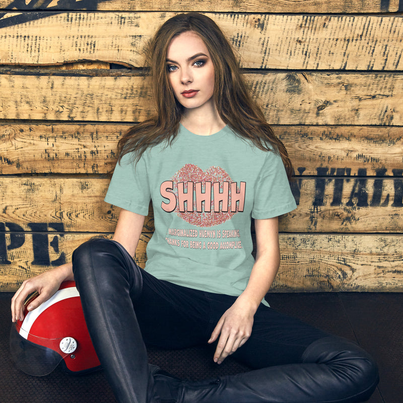 Shhhh T-Shirt | Queer Pride Apparel