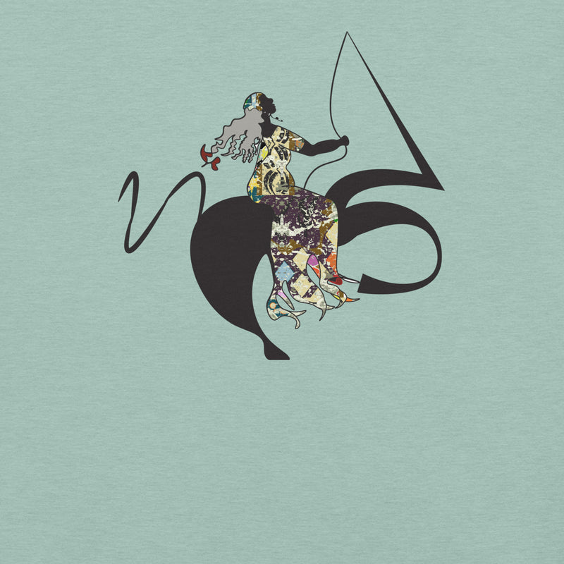 Carried Away T-Shirt | Black Queer Art