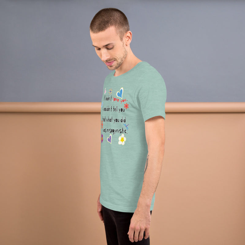 Love Wins | Anti-Misogyny T-Shirt | Black Queer Pride