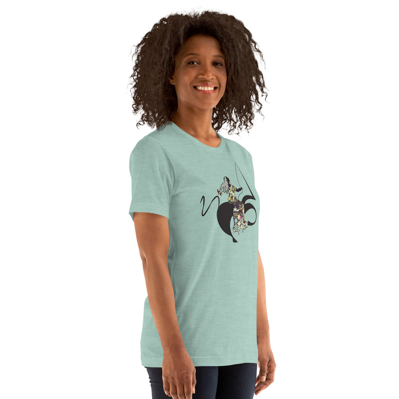Carried Away T-Shirt | Black Queer Art