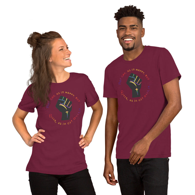 Get Used To It T-Shirt | Queer Pride Apparel