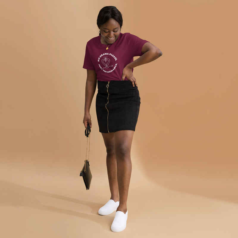 No Drama, Just The Romance T-Shirt | Queer Pride Apparel