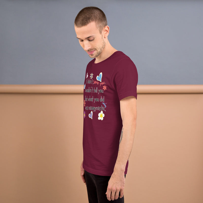 Love Wins | Anti-Misogyny T-Shirt | Black Queer Pride