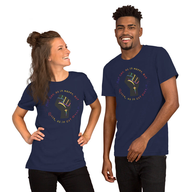 Get Used To It T-Shirt | Queer Pride Apparel