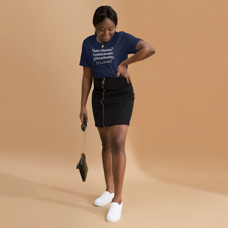 [TL;DR] T-Shirt | Queer Humor & Black Pride