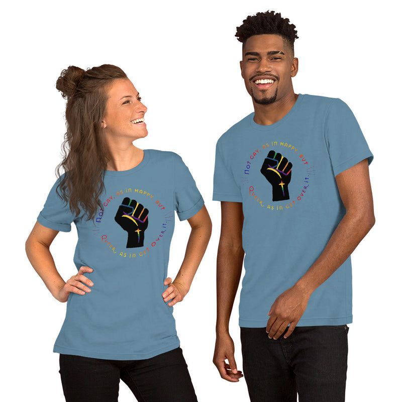 Get Used To It T-Shirt | Queer Pride Apparel