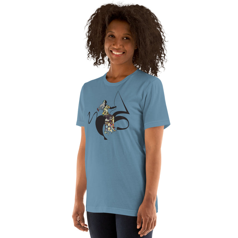 Carried Away T-Shirt | Black Queer Art