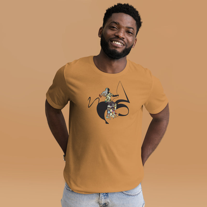 Carried Away T-Shirt | Black Queer Art