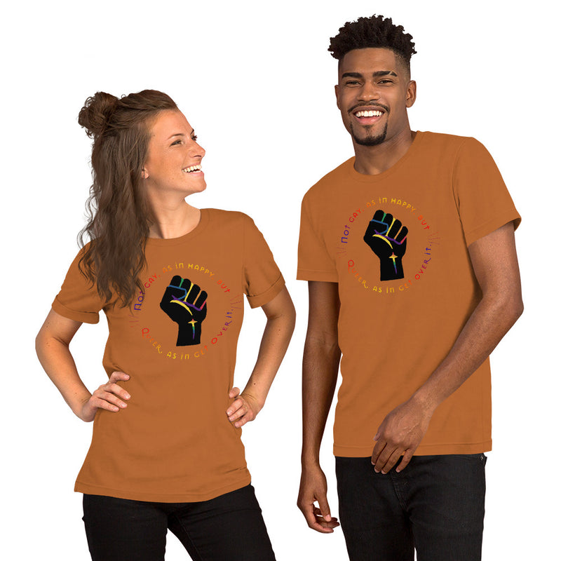 Get Used To It T-Shirt | Queer Pride Apparel