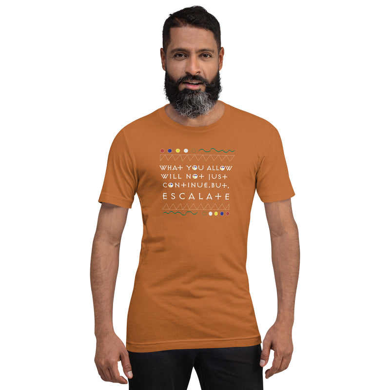 What You Allow T-Shirt | Black Empowerment Apparel