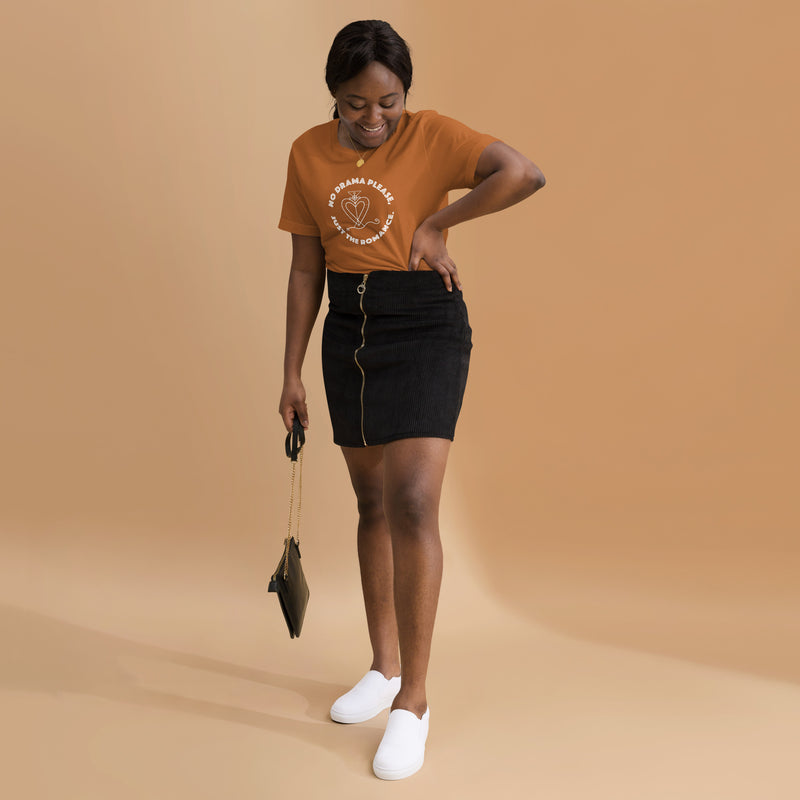 No Drama, Just The Romance T-Shirt | Queer Pride Apparel
