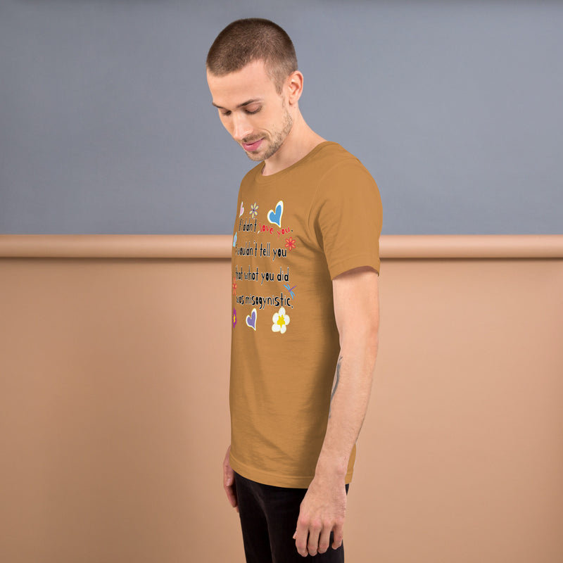 Love Wins | Anti-Misogyny T-Shirt | Black Queer Pride
