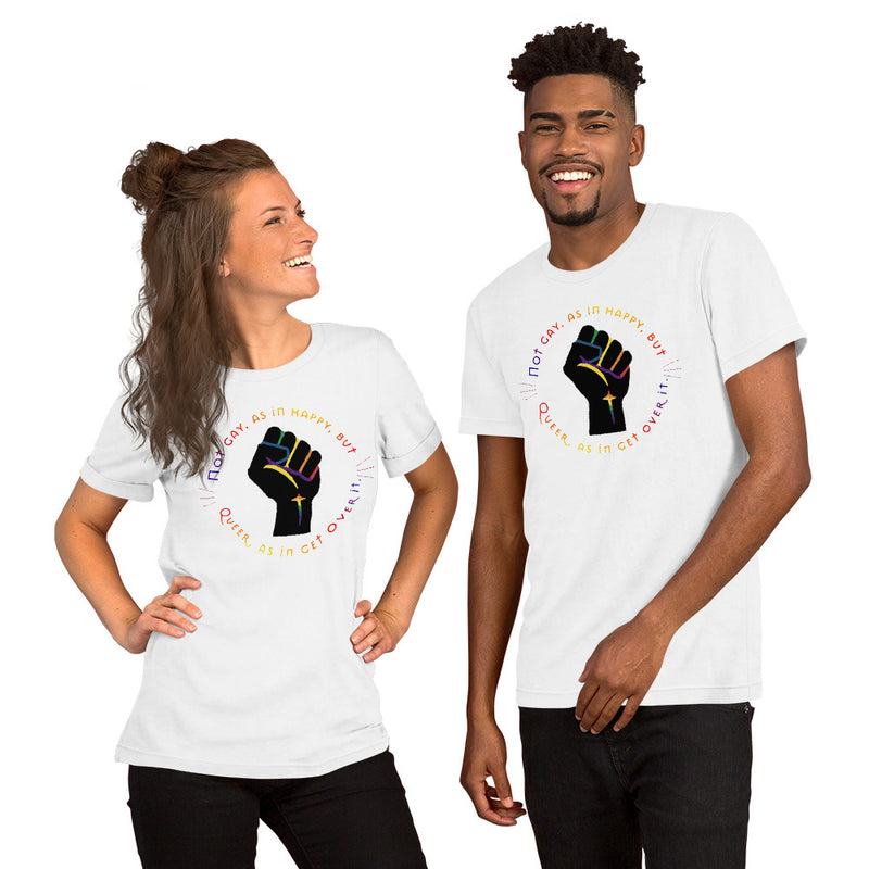 Get Used To It T-Shirt | Queer Pride Apparel
