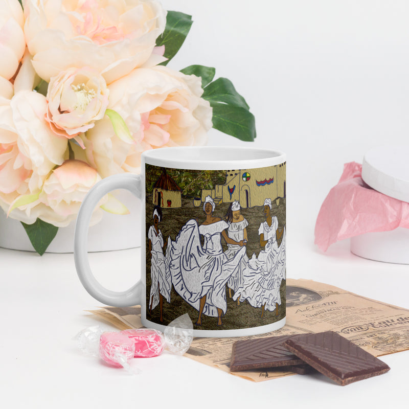 Celebration For Wombed Ones Mug | Black Queer Art