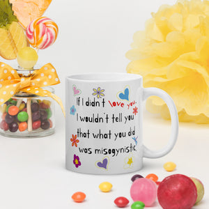 Love Wins | Anti-Misogyny Mug | Black Queer Art