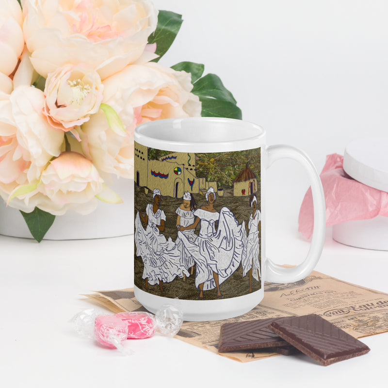 Celebration For Wombed Ones Mug | Black Queer Art