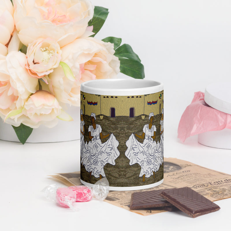 Celebration For Wombed Ones Mug | Black Queer Art