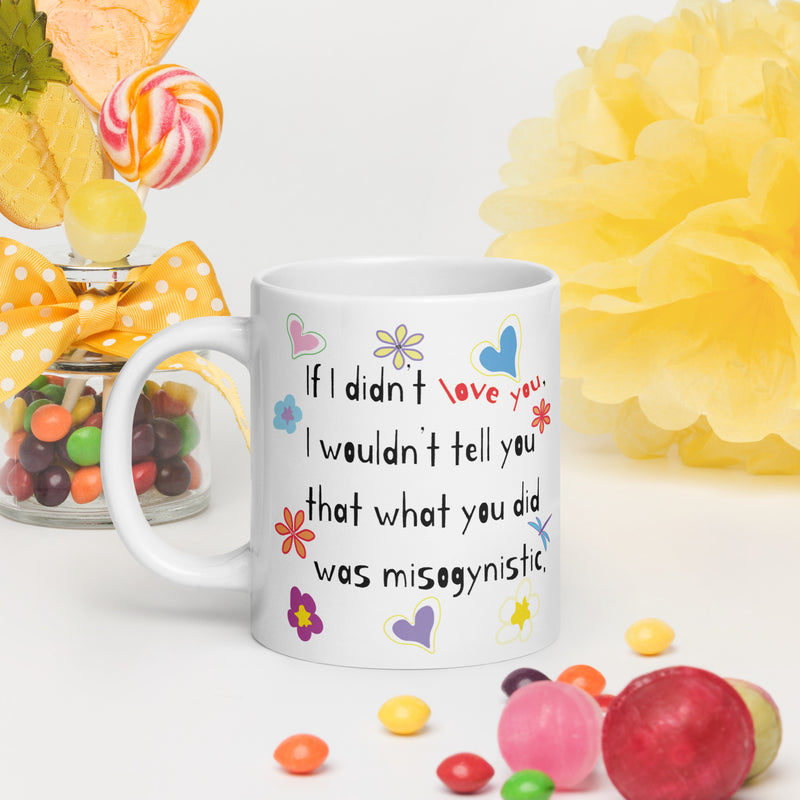 Love Wins | Anti-Misogyny Mug | Black Queer Art