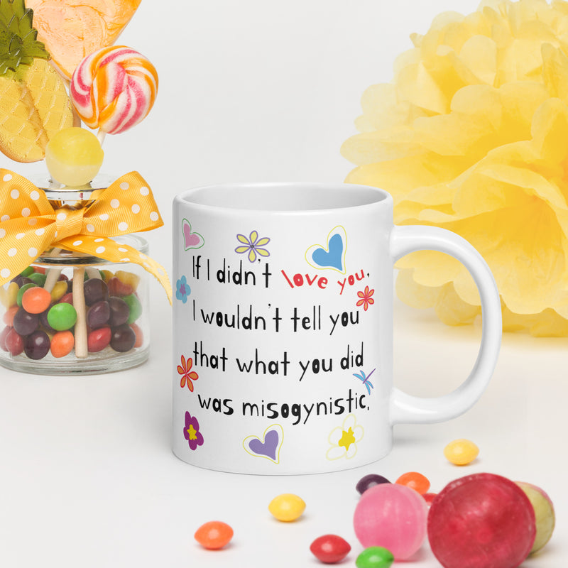 Love Wins | Anti-Misogyny Mug | Black Queer Art
