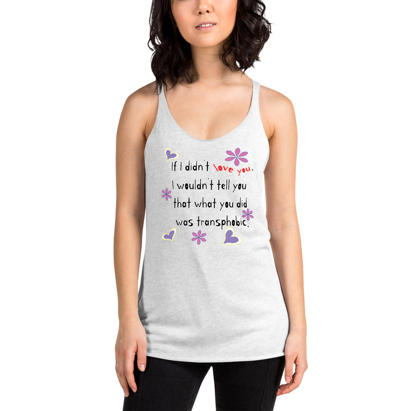 Love Wins Racerback Tank Top | LGBTQ+ Pride Apparel