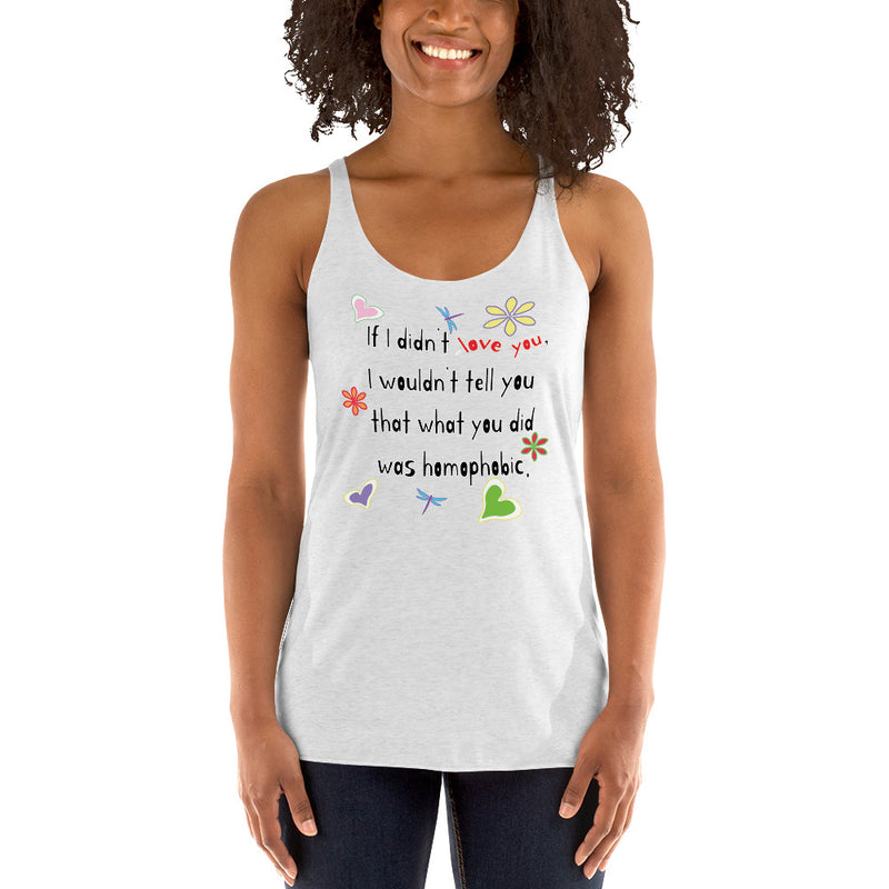 Love Wins Racerback Tank Top | LGBTQ+ Pride Apparel