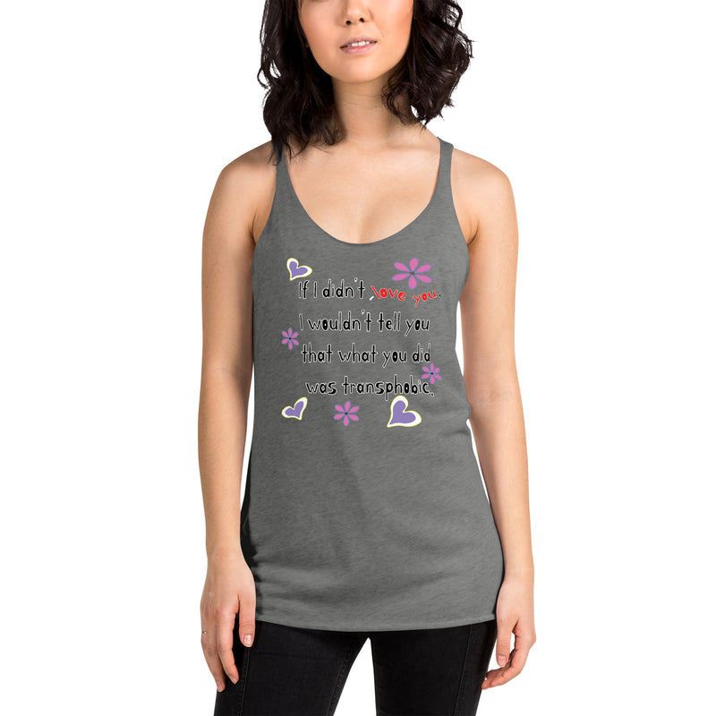 Love Wins Racerback Tank Top | LGBTQ+ Pride Apparel