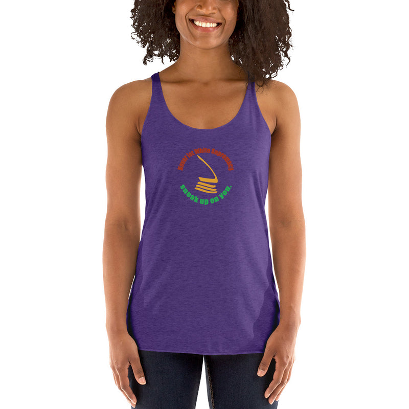 Never Let White Supremacy Sneak Up On You Tank Top | Black Queer Activism