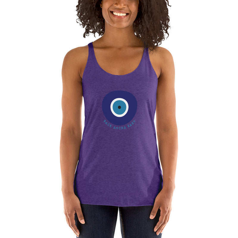 Back Atcha, Baby Racerback Tank Top | Queer Pride Apparel
