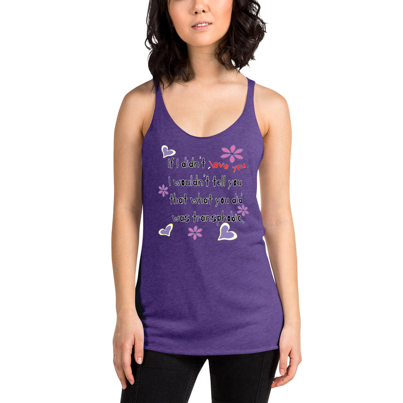 Love Wins Racerback Tank Top | LGBTQ+ Pride Apparel