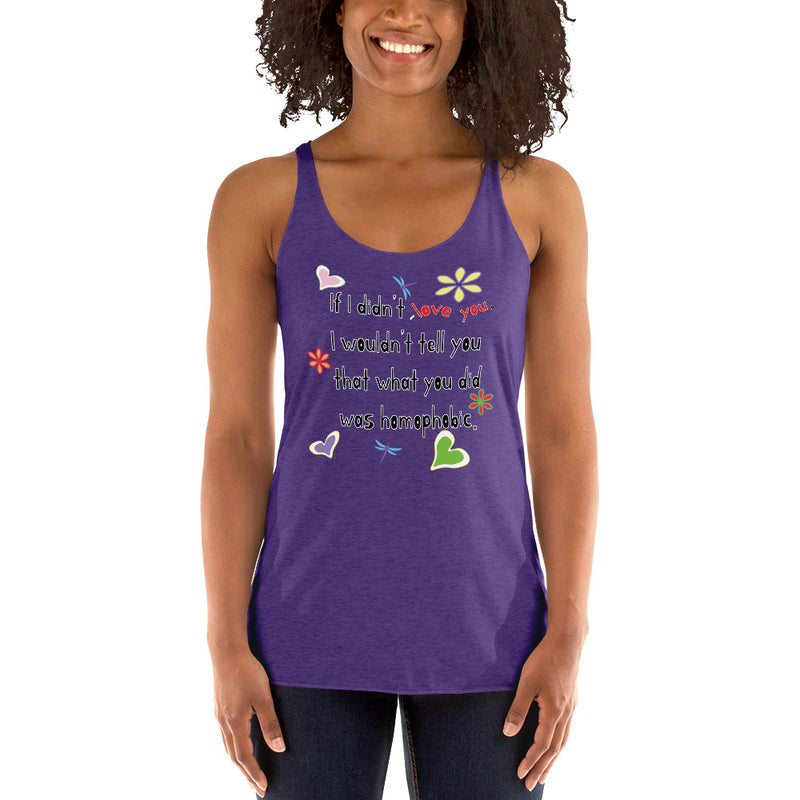 Love Wins Racerback Tank Top | LGBTQ+ Pride Apparel