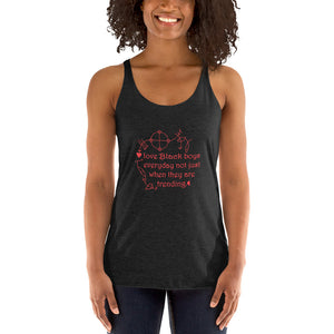 Love Black Boys Everyday Racerback Tank Top | Black Boy Joy