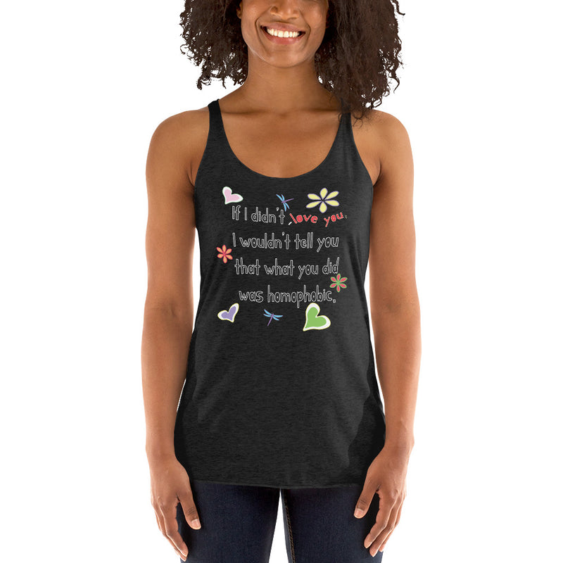 Love Wins Racerback Tank Top | LGBTQ+ Pride Apparel