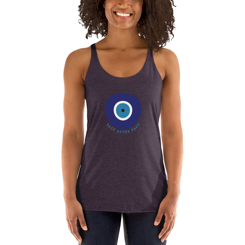 Back Atcha, Baby Racerback Tank Top | Queer Pride Apparel