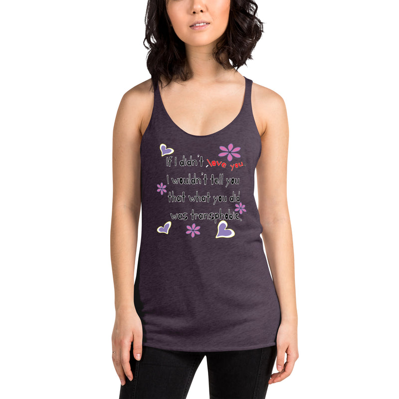 Love Wins Racerback Tank Top | LGBTQ+ Pride Apparel