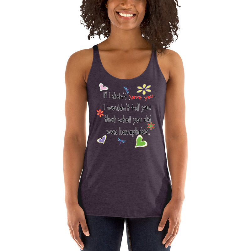 Love Wins Racerback Tank Top | LGBTQ+ Pride Apparel