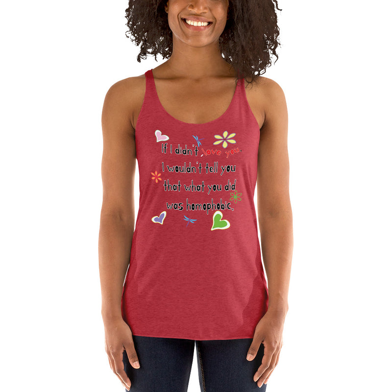 Love Wins Racerback Tank Top | LGBTQ+ Pride Apparel