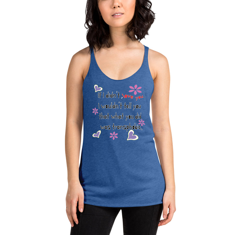 Love Wins Racerback Tank Top | LGBTQ+ Pride Apparel