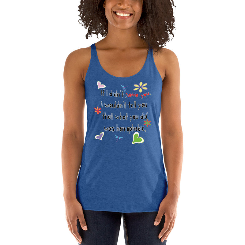 Love Wins Racerback Tank Top | LGBTQ+ Pride Apparel